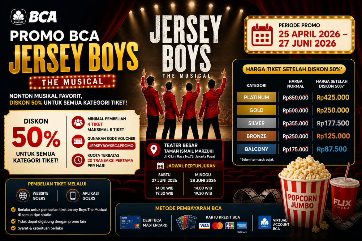 Jersey Boys Musical BCA