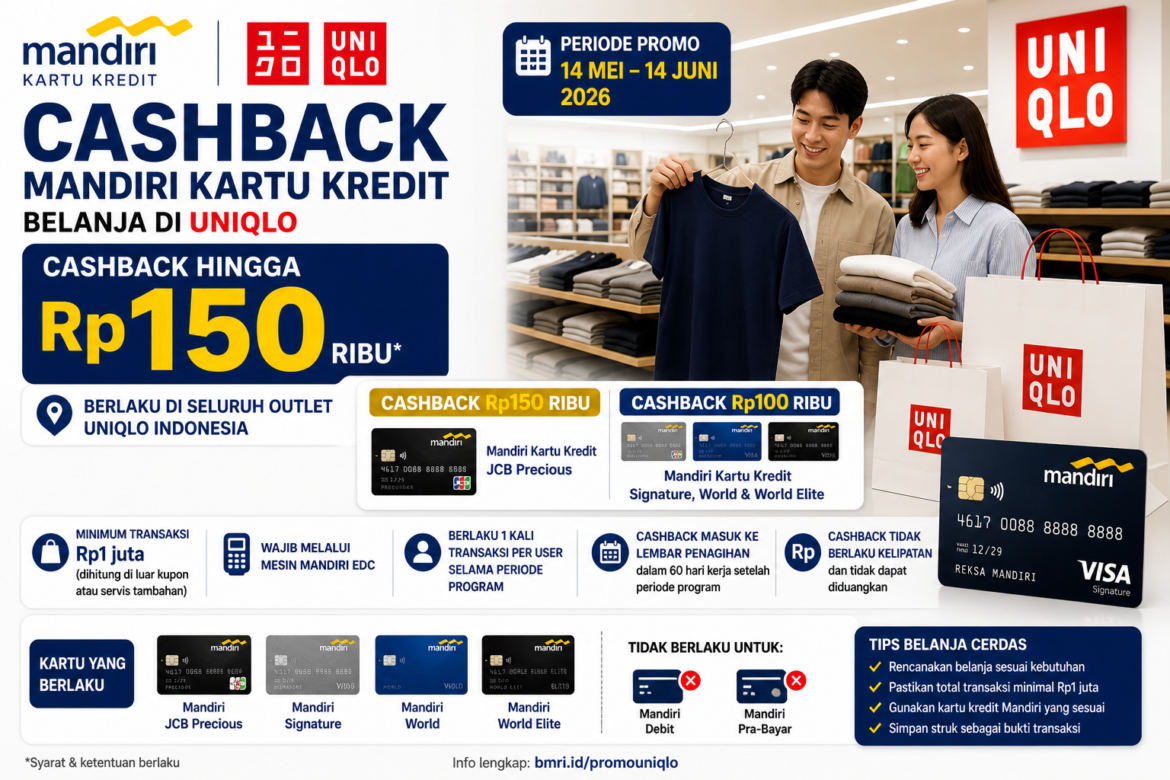 Kartu Kredit Mandiri x Uniqlo
