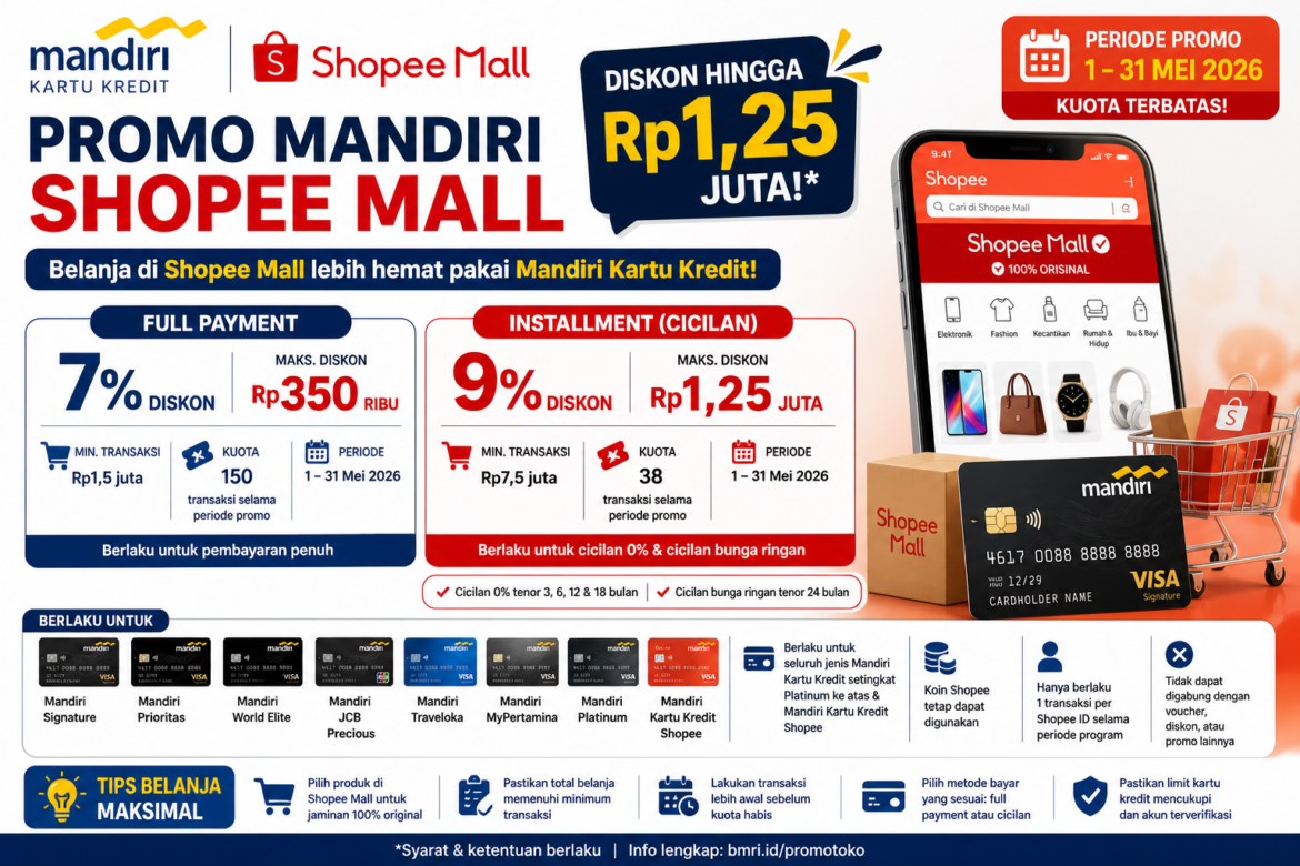 Promo Shopee Mall