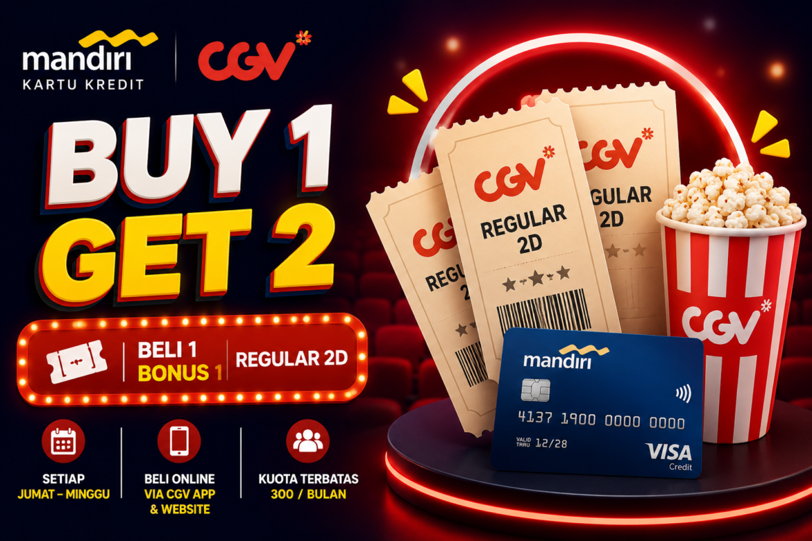 Promo CGV Buy 1 get 2