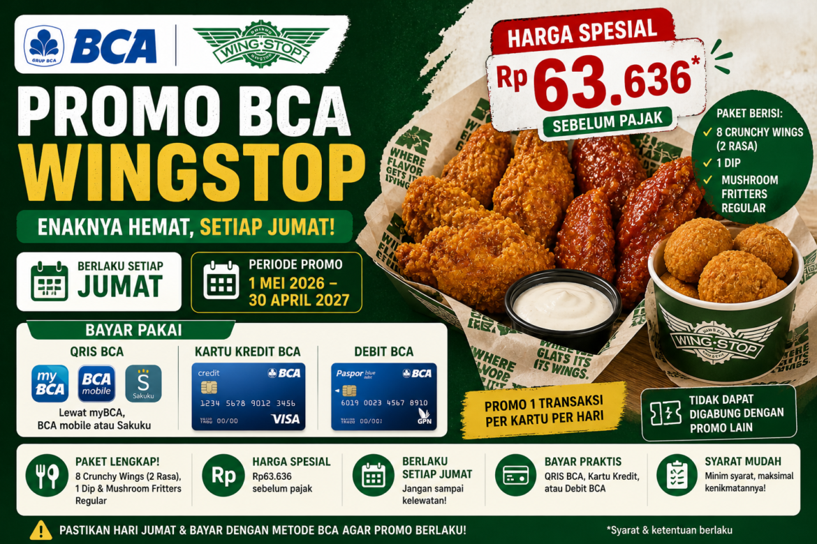 Promo BCA Wingstop